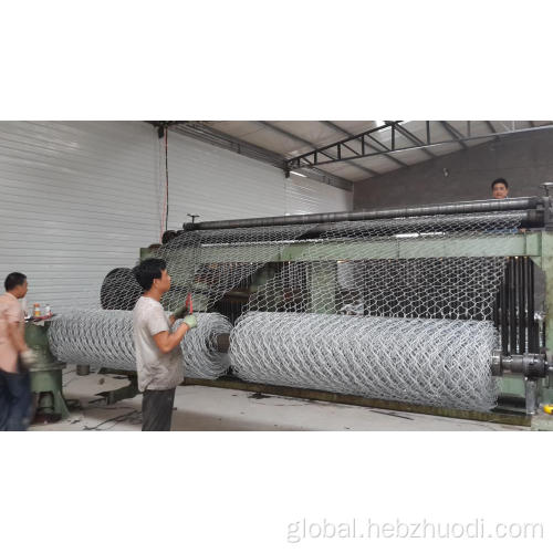 China galvanized and PVC coated hexagonal mesh gabion box Factory